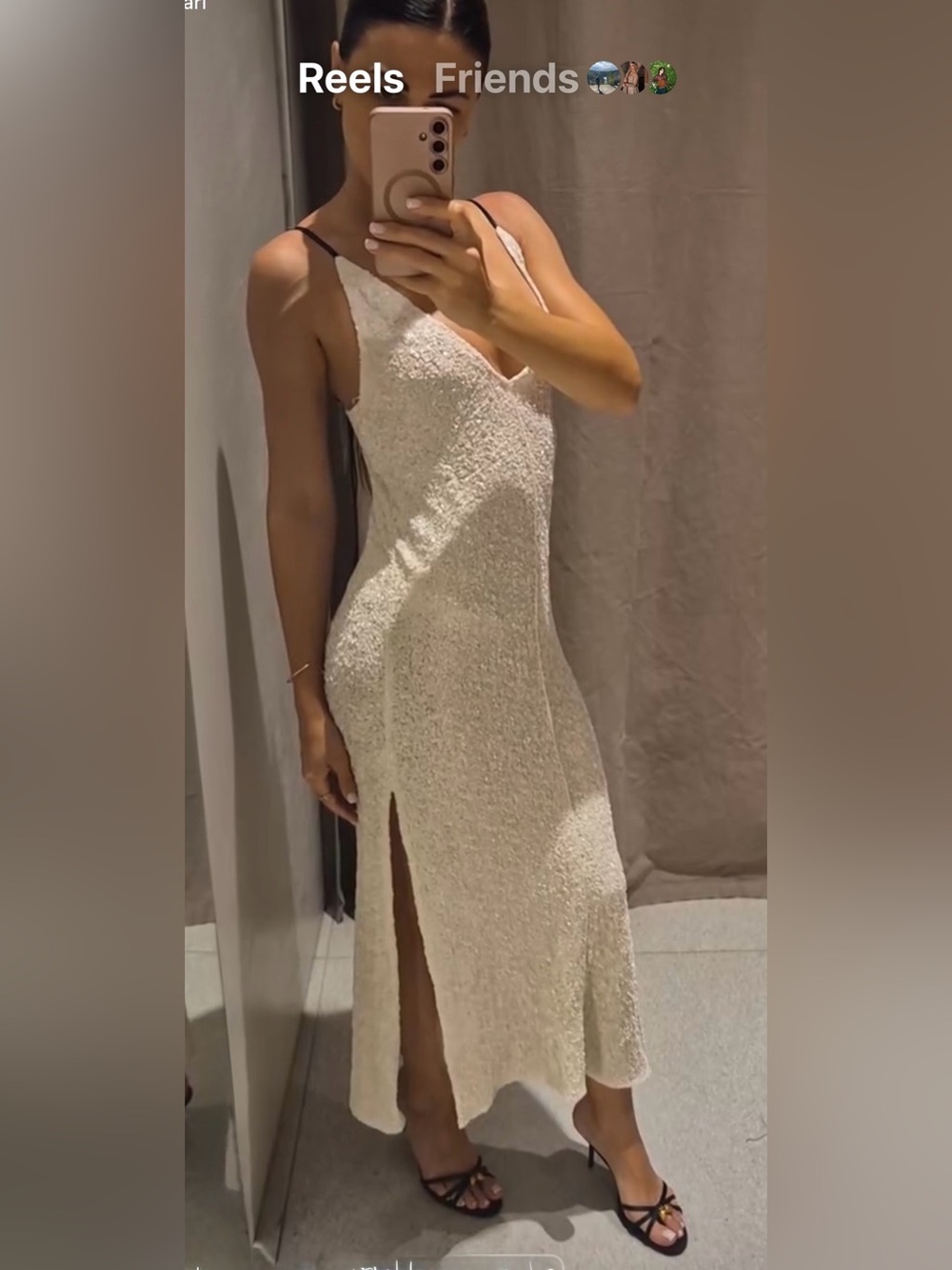 ZARA ZW COLLECTION SEQUIN DRESS